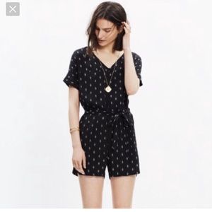 Short sleeve romper by Madewell